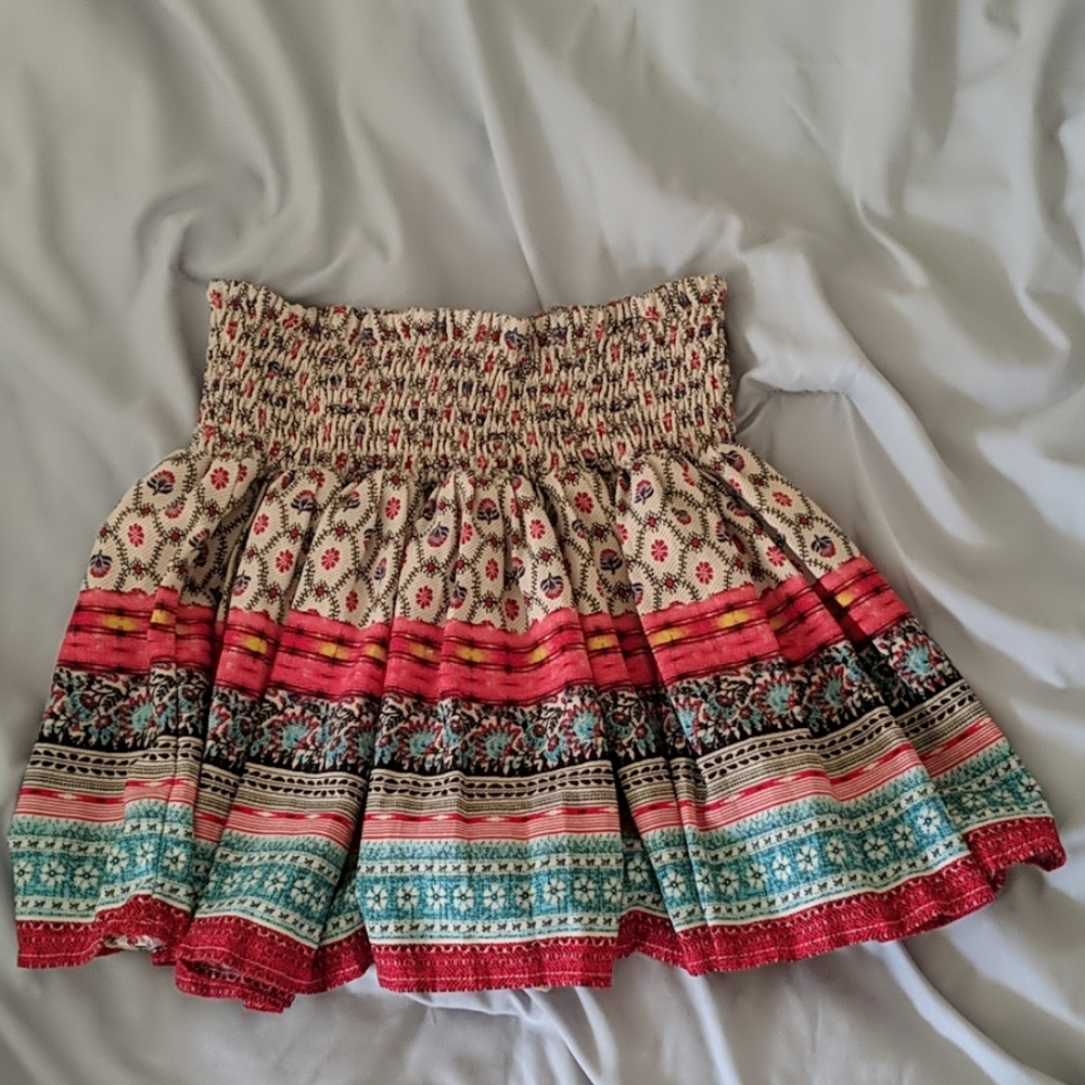 Colorful skort
